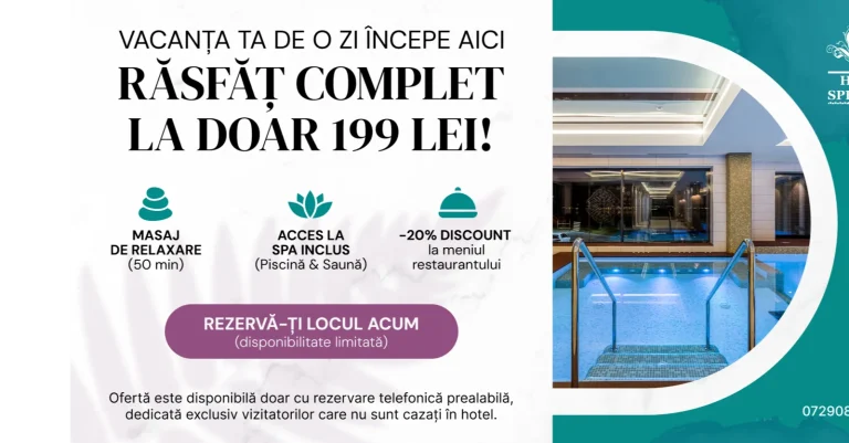 Spa Day Pass pentru vizitatori