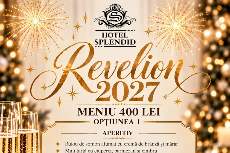 Meniu cina festiva Revelion 2027
